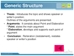 What conclusions learning through music and song? Purpose Analytical Exposition Text