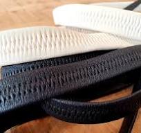Elastic bands/stretch trims – Leta Srl – Dettagli in cuoio