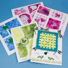 I'm going to show you how to make simple greeting cards with paper, ink & a few minutes of your time. Making Sponged Paper Cards Tutorial Greeting Card Class 2 Span Class W3 Hide Medium W3 Hide Small Tutorials Span Aunt Annie S Crafts