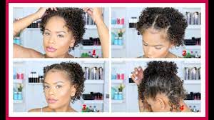 César de leön ramirêz adds that a bob length is super chic for someone with curly hair and recommends using a texturizing product designed for your specific curl and hair type along with a diffuser for styling the cut. 5 Super Easy Cute Styles For Short Curly Hair Back2school Arnell Armon Youtube