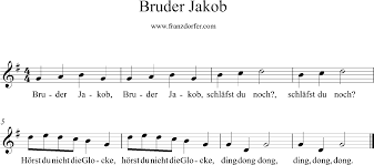 Bruder Jakob Noten Drucken Kostenlos Bruder Jakob Noten Und Liedertext Alojado Lieder Lernen Sie Englisch Franzosisch Und Andere Sprachen Fleex