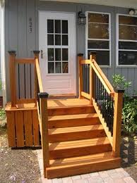 It adds supports to the vanilla shacks, so you can place them an uneven ground and adds a shack tower and a base to make the tower higher. Wood Wooden Front Steps With Landing Novocom Top