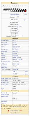 Docosanol Wikidoc