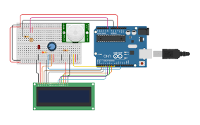 Now, you can use the pir motion sensor in more. Motion Detector Using Arduino Pir Sensor And Lcd Home Security Tinkercad