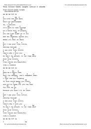 You can upload an mp3 to analyze chords and separate. Country Music Lyrics Volume 2 With Chords Foundationwebsite Org