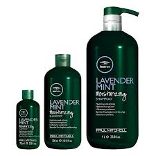It cleanses, soothes and replenishes dry hair with a calming fragrance. Paul Mitchell Tea Tree Lavender Mint Moisturizing Shampoo Baslerbeauty
