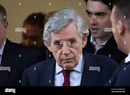 Gordon brown centre hi-res stock photography and images