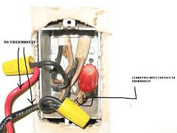 Electronic thermostats use digital temperature sensing for precise temperature control. Help Solve An Argument About A Dpst Thermostat For My Ceiling Heat Ridgid Forum Plumbing Woodworking And Power Tools