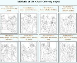 Stations Of The Cross Coloring Pages Cross Coloring Page Stations Of The Cross Coloring Pages