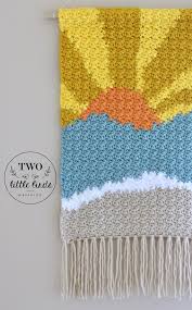Home decor crochet wall hanging. Crochet Wall Hanging Crochet Pattern Summer Crochet Pattern Etsy In 2021 Crochet Patterns Crochet Wall Art Crochet Tapestry