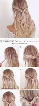 Frisur Idee Beschreibung Einfache Frisur Schritt Fur Schritt Co Beschreibung Einfache Frisur Lange Haare Frisur Gast Hochzeit Frisuren Glatte Haare