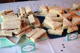 Finger Sandwiches For Baby Shower Recipes The Baby Shower Included Heaps Of Tea Sandwiches Some Of The Recipes Tea Sandwiches Easy Teas Soup And Sandwich