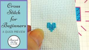 Maybe you would like to learn more about one of these? Cross Stitch For Beginners A Quick Preview Youtube