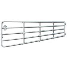 Portail De Cloture De Champ A 5 Barres 400 X 90 Cm Portail Champs Et Fer Forge