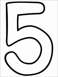 Numbers Coloring Page Coloring Pages Numbers Preschool Large Printable Numbers