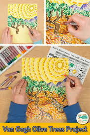 Van Gogh Olive Trees Art Game Kunstprojekt Fur Kinder Kunst Lernen Kunstgeschichte