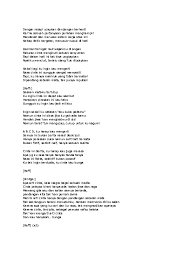 Setelah merilis lagu tentang kamu, bunga citra lestari (bcl), merilis single terbarunya yang berjudul kecewa. Doc Lirik Lagu Bunga Aqil Adyatama Adyatama Academia Edu