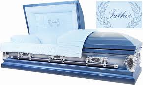 Father Casket 18ga Casket Jewel Tones Accessories Velvet Interiors