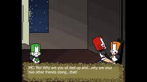 Castle Crashers Blue Knight Candle 1980s (style) - Lewd.ninja