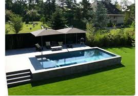 Raised Pool Backyard Pool Modern Pools Raised Pools