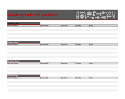 Check spelling or type a new query. 30 Great Punch List Templates Forms Free Templatearchive