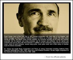 Frank Campo Interview with Bruce Duffie . . . . . . . . .