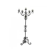 We offer a terrific assortment of wrought iron chandeliers, candle holders, basket hangers, basket stands, hooks, hangers, racks, curtain rods, table lamps, floor lamps and much more (categories listed below). Wrought Iron Floor Candle Holders Ideas On Foter