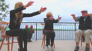 Pin By Jennie Benitez On Senior Center Yoga For Seniors Chair Yoga Senior Fitness