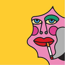 Pin By Facu Caballero On Graphicking Delovely Hippie Painting Hippie Art Painting Art Projects