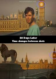 I love 28 days later, however (appreciating there's debate over whether it can be classed as a zombie movie or not). 28 Days Later 2002 Movie Mistake Picture Id 51433