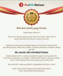 Kempen Hibah Takaful Rm1 000 000 Life Insurance Facts Insurance Marketing Insurance