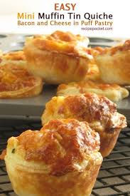 Quick And Easy Mini Bacon Cheese Quiche Makes 24 Quiche Recipes Easy Cheese Quiche Bacon And Cheese Quiche