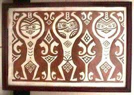 Batik Toraja Motif Pare Allo Yang Berarti Matahari Dan Bentuk Bulat Menyerupai Matahari Yang Bersinar Seni Batik Ornamen
