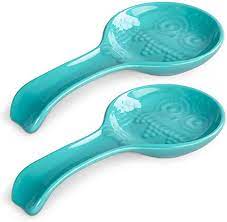 She shapes the opening by placing one hand under the area that will be opened and then uses two fingers from her other hand to pull out and away from the form. Dowan Spoon Rest For Kitchen 2 Packs Ceramic Farmhouse Spoon Holder For Kitchen Owl Spoon Rest For Stove Top Kitchen Buy Online In Maldives At Maldives Desertcart Com Productid 122949714
