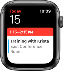 Synchronization of calendars between outlook and your apple iphone or ipod touch requires apple itunes. Check And Update Your Calendar On Apple Watch Apple Support