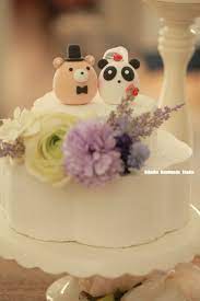 Panda And Bear Wedding Cake Topper Etsy Wedding Cake Topper Etsy Cake Toppers Animal Cake Topper