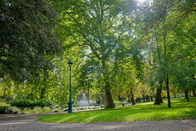 Parc Napoléon III et bords de l'Allier à Vichy
