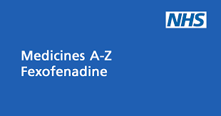 Maybe you would like to learn more about one of these? Fexofenadine Antihistamine That Relieves Allergy Symptom Nhs