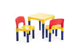 Ratings, based on 576 reviews. Coloured Kids Children Play Table 2 Chairs Plastic Furniture Set 3 8y Kogan Com