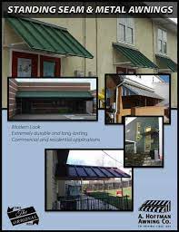 Pin By A Hoffman Awning Co On Awning Styles Baltimore Md Dc Va De Pa Awning Standing Seam Outdoor Decor