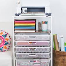 Get Organized And Get Crafty Cricut Crafting Cart Craft Storage Cart Craft Cart Craft Room Design