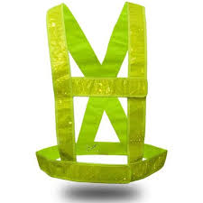 Áo Dây Phản Quang Nam Nữ Với Dây Thun Đàn Hồi Co Giãn An Toàn Đi Biển,