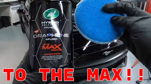To The Max Wax Turtle Wax Hybrid Solutions Pro Graphene Infused Liquid Wax First Look Youtube