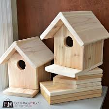 Apparently, these simple wooden birdhouses cost around $2 to make. 15 Diy Birdhouse Plans And Ideas