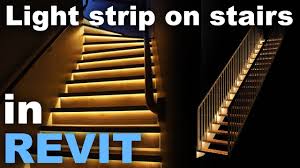 Building construction needs 3d modeling software to keep projects moving forward. Light Strip In Stairs In Revit Tutorial Youtube