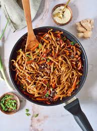 Vegan vegetable noodle soup from scratch with angel hair noodles. Asian Vegetable Stir Fry Noodles Vegan Lo Mein Elavegan Recipes