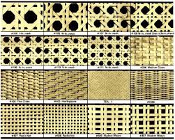 The Design Enthusiast December 2009 Caning Furniture Repair Bamboo Weaving