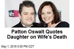 People will find transformation and transcendence in a mcdonald's hash brown if it's all they've got. Patton Oswalt Quotes Daughter On Wife S Death