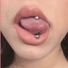 Tongue Piercing In 2021 Cool Ear Piercings Pretty Ear Piercings Cute Piercings