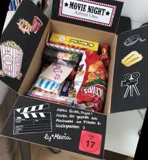 Zum 17 Geburtstag Geburtstag Movienight Boyfriend Freund Geschenke Geburtstag Geschenkideen Freundin Geburtstag Geburtstag Geschenk Freundin